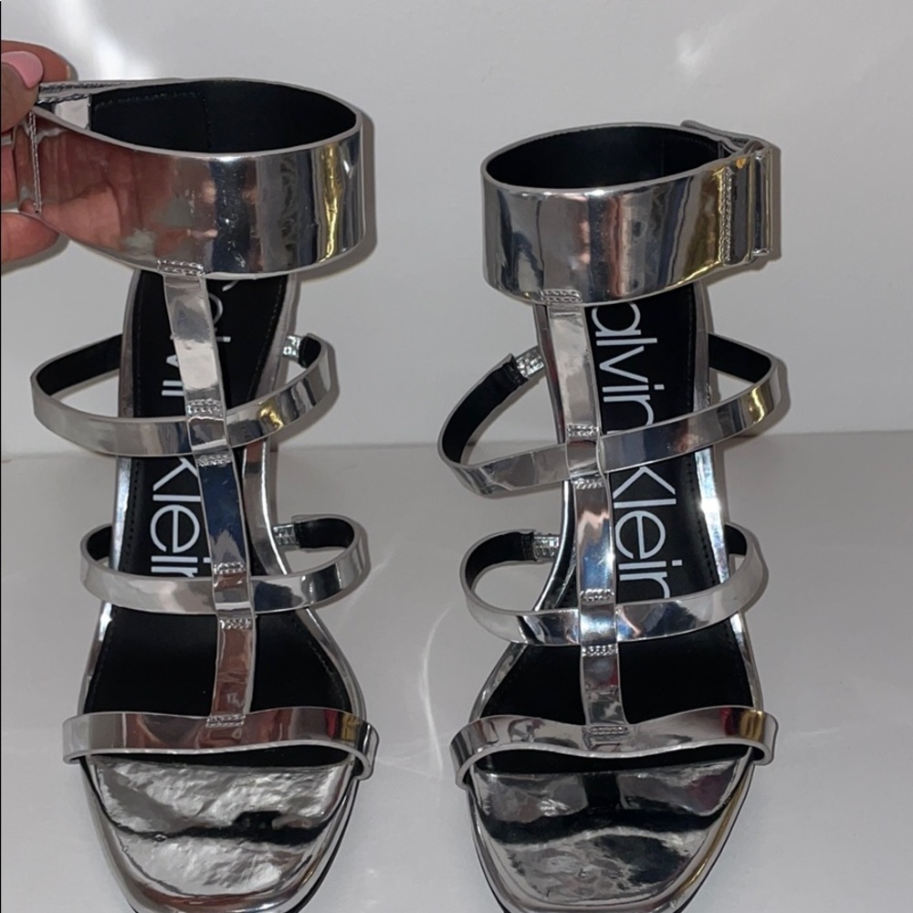 Calvin Klein Strappy Stilettos